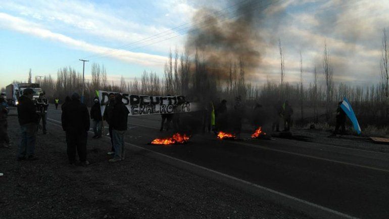 La Uocra levantó el corte en la Ruta Nacional 22 en Roca
