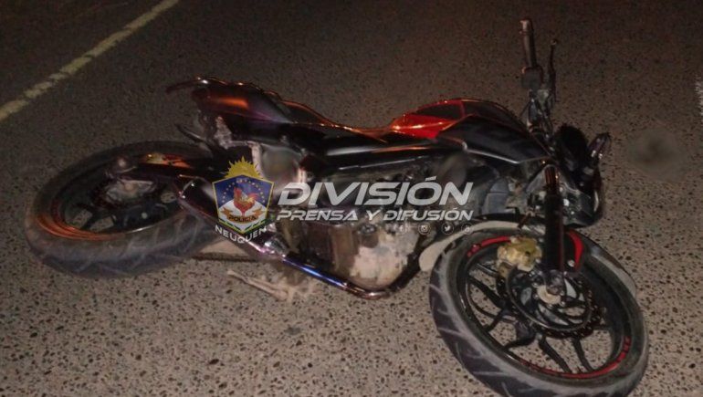 Motociclista de Río Negro murió al chocar en la Ruta 7