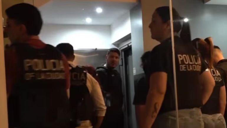 El ex de Lourdes de Bandana detenido por la Policía