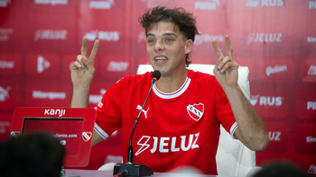 Santiago Maratea en la conferencia de prensa de este jueves.&nbsp;