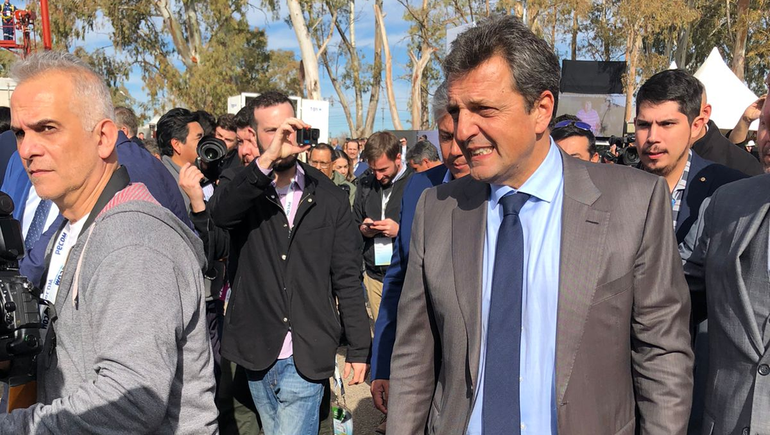 Massa a LU5: El futuro de Argentina necesita de que trabajemos todos juntos