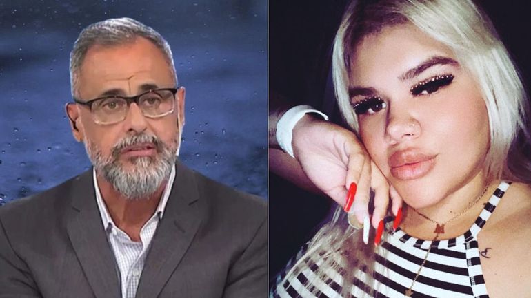 Jorge Rial y su hija Morena.