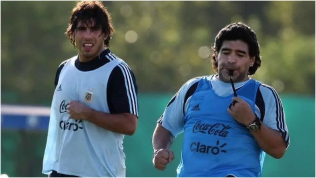 La inesperada frase de Tevez sobre la historia de Maradona como DT