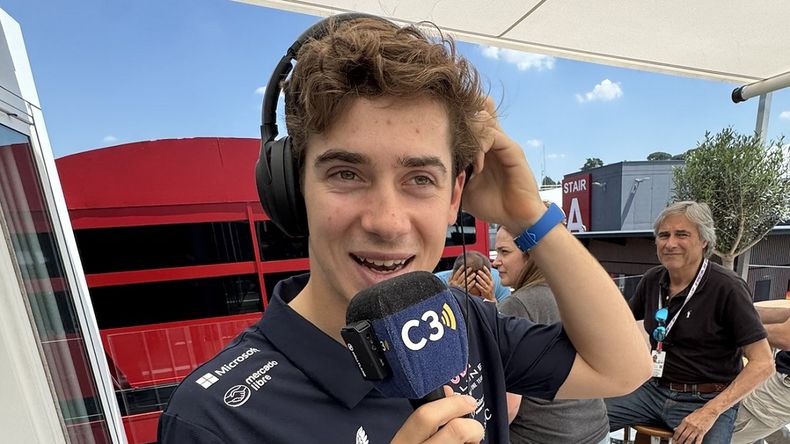 Franco Colapinto habló antes de su regreso en Imola y recordó al Flaco Traverso