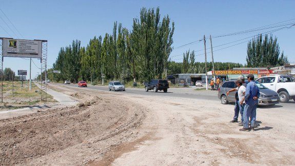 Comenzó la obra de construcción de la dársena en Ruta Chica