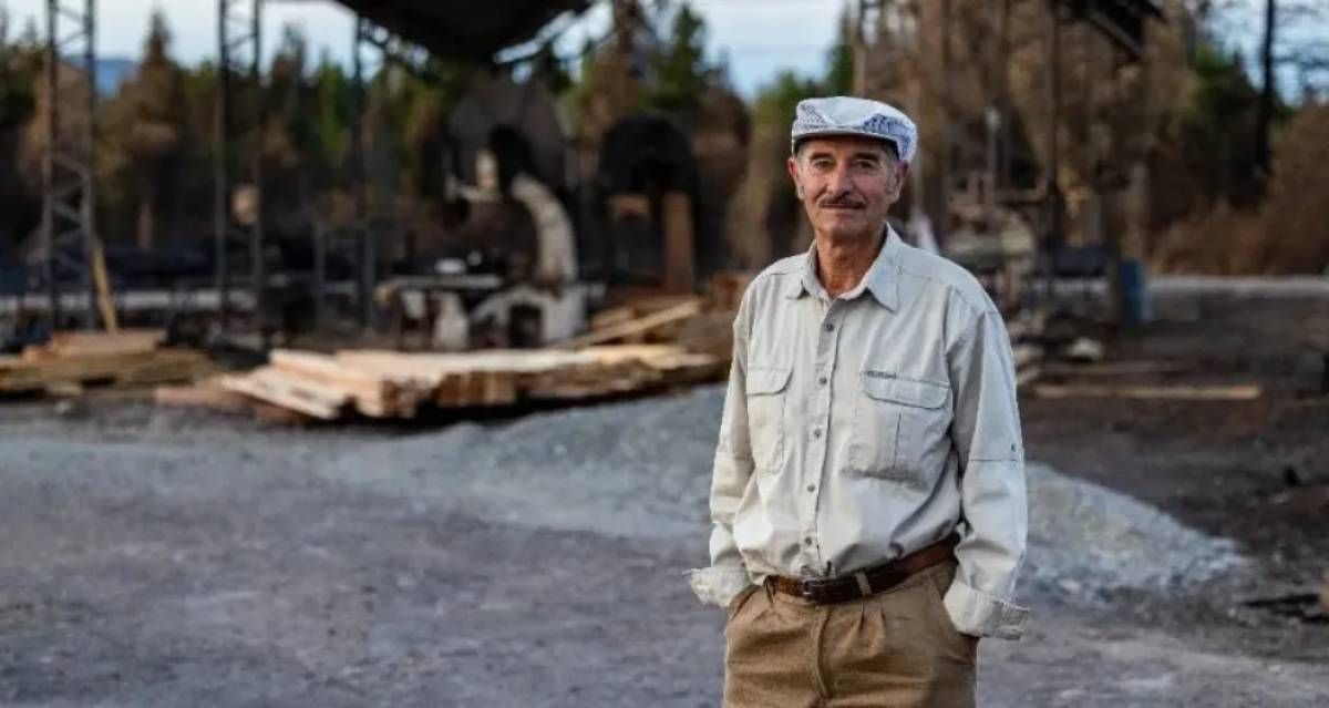 El Rulo, un personaje muy querido en la zona de El Bolsón.