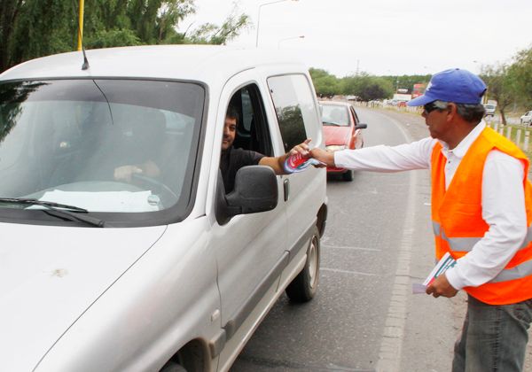Rurales realizaron una volanteada
