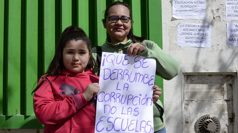 La Escuela Primaria 50 de Cipolletti atraviesa una crítica situación edilicia.