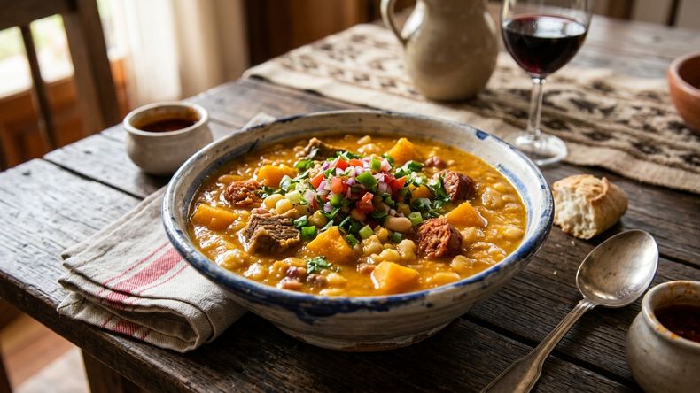 Un plato de locro siempre es una delicia. | LMCipolletti.com Un plato de locro siempre es una delicia.