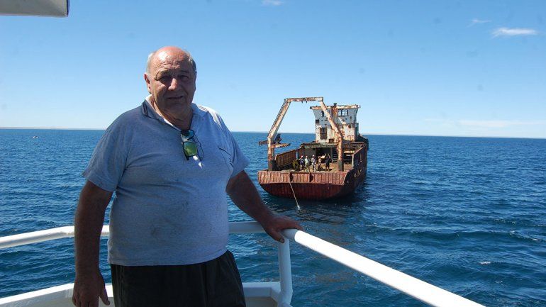 Hundió el barco al que dedicó parte de su vida