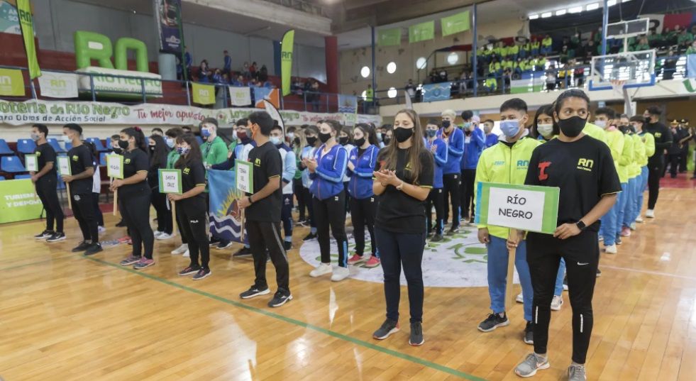 Inauguraron los Juegos Nacionales de la Araucanía.