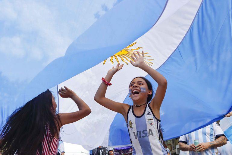 ¡Argentina campeón!: las mejores fotos de las celebraciones en Cipolletti