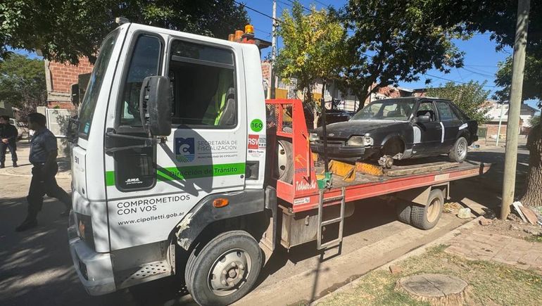 Autos abandonados: la multa cuesta más de $4 millones