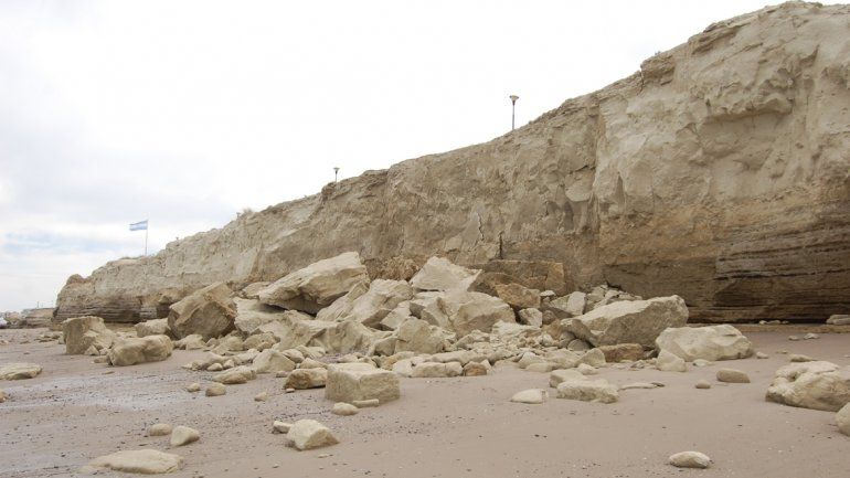 La playa había sido cerrada