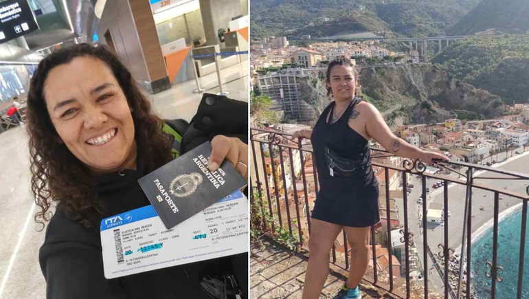 Ana no dudó en irse a probar suerte a Italia. La cipoleña cuenta cómo le va en Europa.