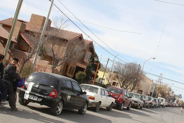 Escasez de combustible en la zona