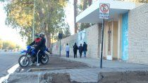 En la esquina del cementerio se realizó el procedimiento.