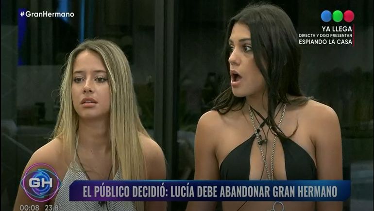 Gran Hermano: Lucía es la nueva eliminada de la casa