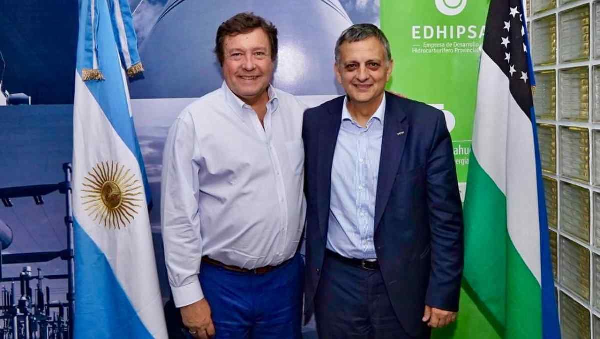 Alberto Weretilneck recibió en Cipolletti al presidente de YPF