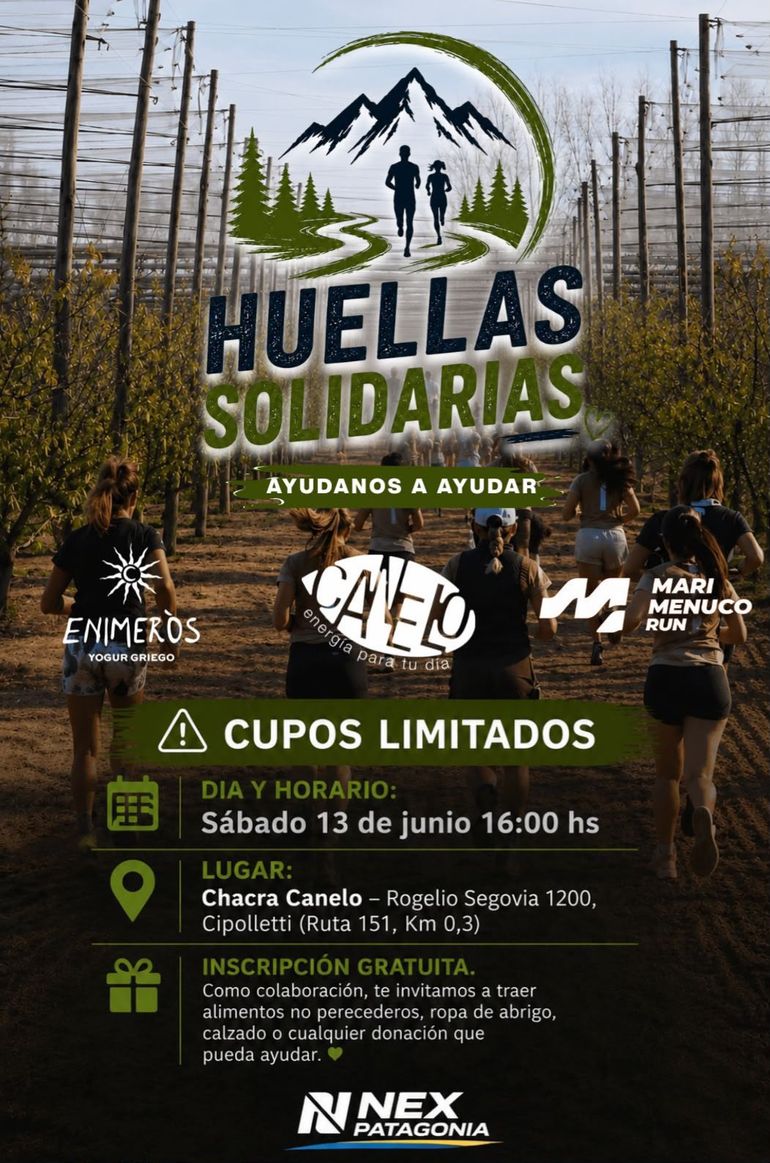 La inscripción a la carrera es gratuita, pero para participar se solicitan donaciones de alimentos no perecederos y ropa de abrigo. La inscripción a la carrera es gratuita, pero para participar se solicitan donaciones de alimentos no perecederos y ropa de abrigo.