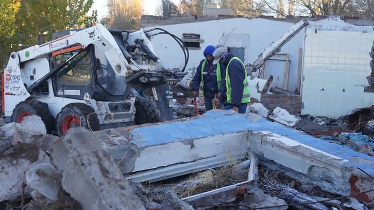 El municipio desactivó otro aguantadero que era utilizado por la delincuencia. 