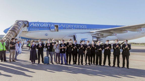 De Neuquén a China: el piloto del vuelo al otro lado del mundo