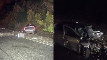 murio un nene de 4 anos tras el choque frontal en ruta 40 y ya son dos las victimas