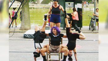 llega el circo al paseo costero de la isla jordan