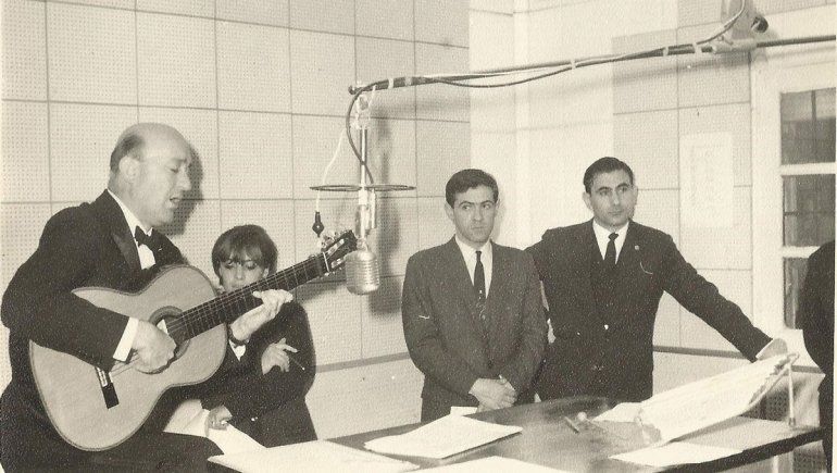 Abraham Tohmé, Jorge Fernández Garro, Eduardo Falú.