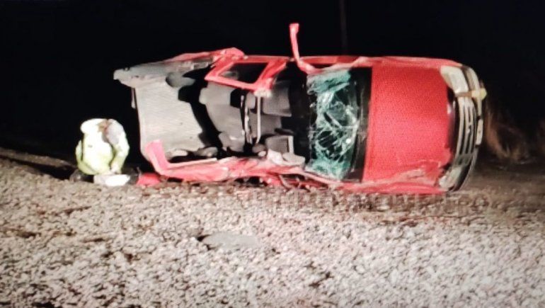 Un hombre murió tras un brutal choque sobre la Ruta 22