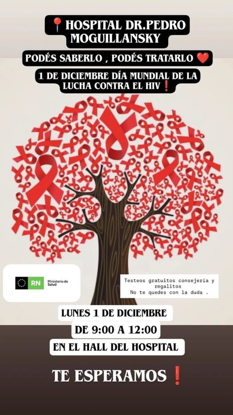 El Hospital Pedro Moguillansky también se suma a la lucha contra el HIV. 