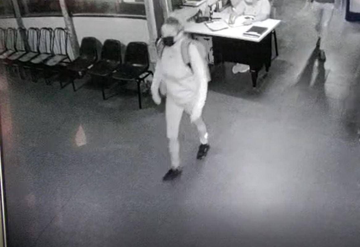 El video que muestra cómo una mujer robó a la beba del hospital