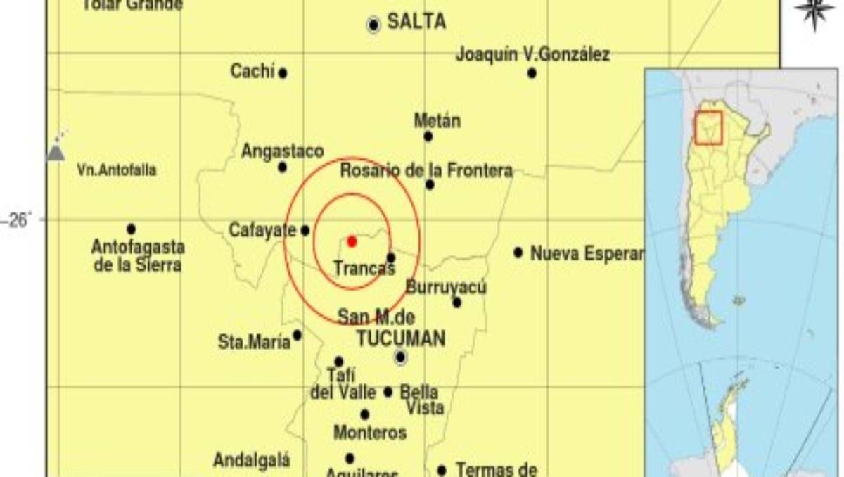 Se registró un fuerte sismo de 5