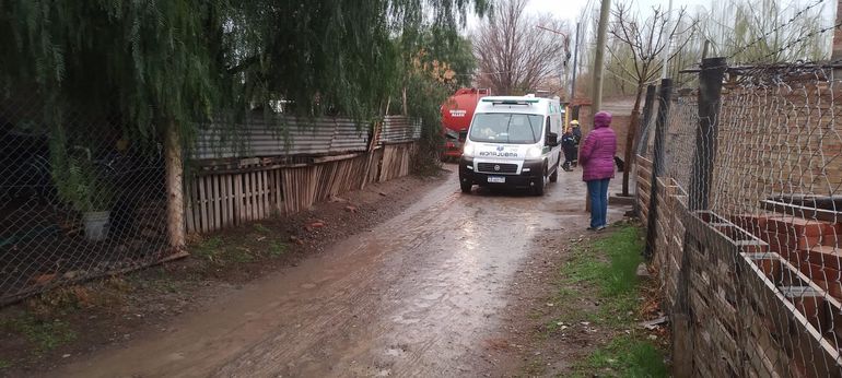 El incendio ocurrió en una casa del barrio Progreso.