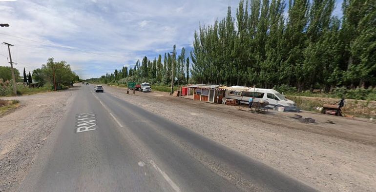 Así era el puesto gastronómico retirado por el municipio cipoleño. 
