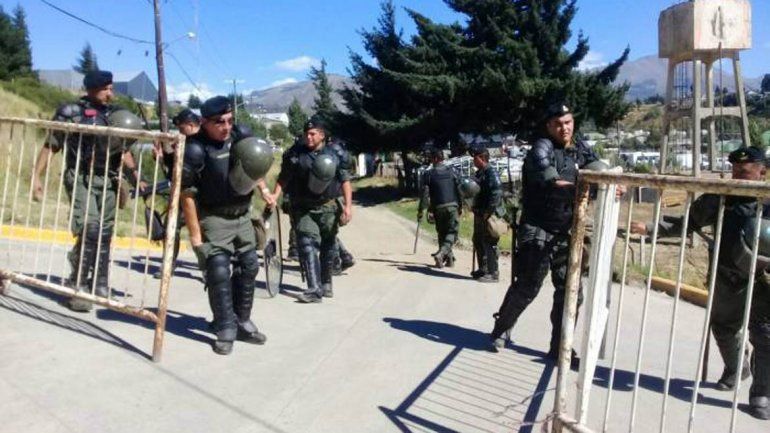 Comenzó en Bariloche el juicio contra Jones Huala con un fuerte operativo de seguridad