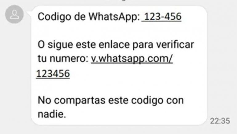 El mensaje de WhatsApp con el que podrían hackear tu usuario