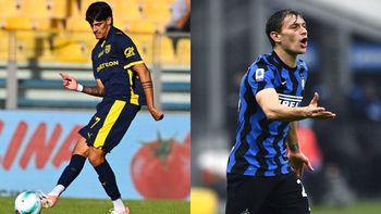 La picante discusión en el partido entre Inter y Parma en la Serie A. | LMCipolletti.com La picante discusión en el partido entre Inter y Parma en la Serie A.