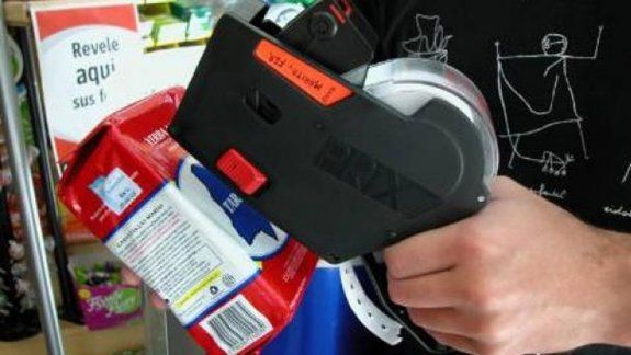 Los supermercados remarcaron sus precios por anuncios devaluatorios.