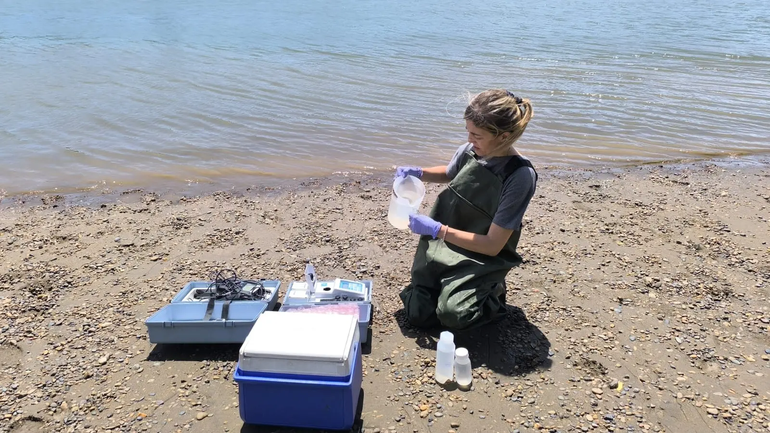 Desde el DPA sostienen el control y monitoreo cada semana en los balnearios de las costas del río.