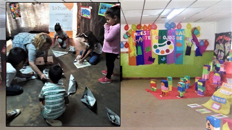 La muestra anual del Jardín Estrellitas del Sur, toda una obra de arte