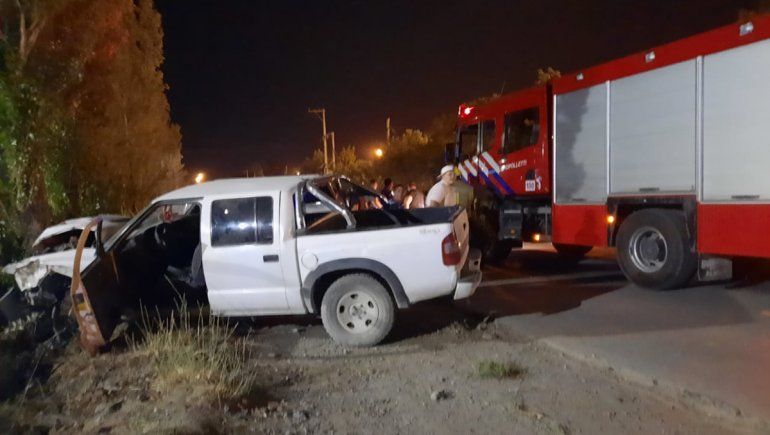 Desplegaron gran operativo de rescate tras un brutal choque