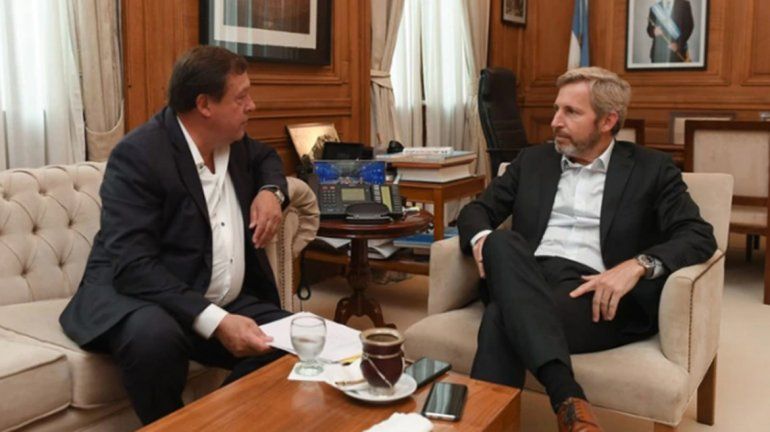 Frigerio recibió a Weretilneck en el marco del diálogo Gobierno-oposición