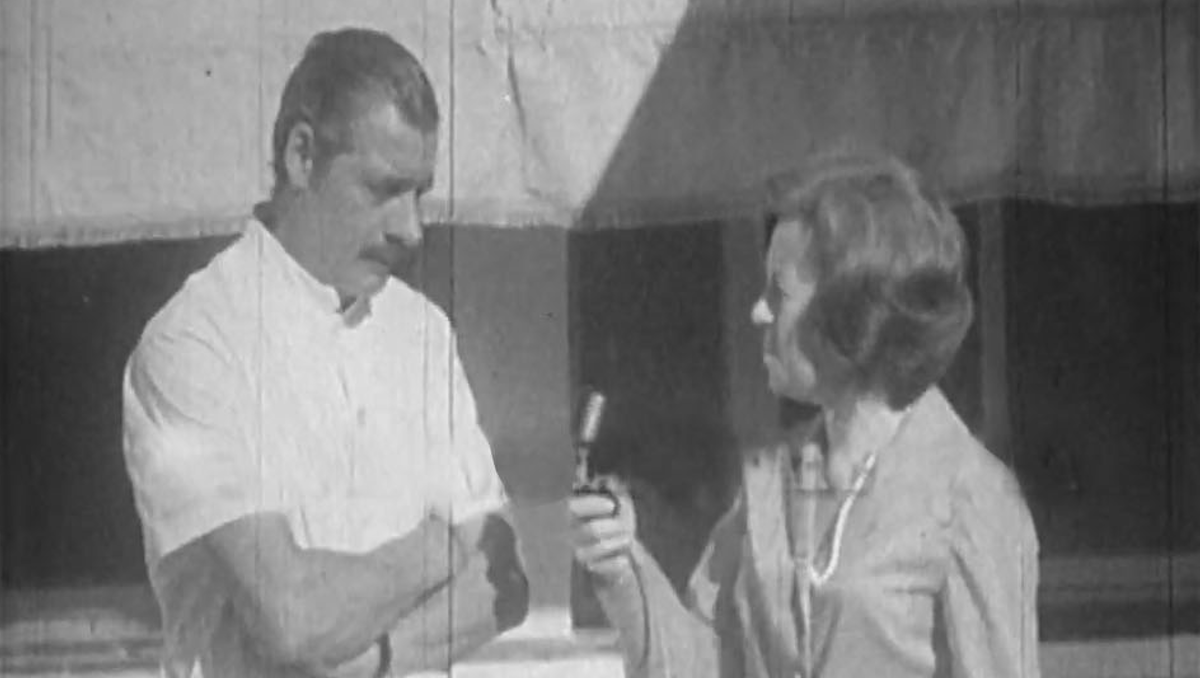 Video inédito: una histórica entrevista a raíz de un brote de polio