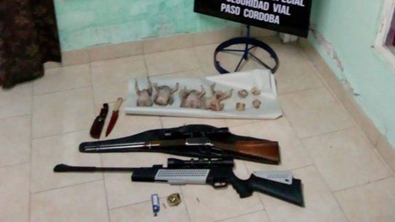 Cazador cipoleño se quedó sin rifles y sin 4 martinetas