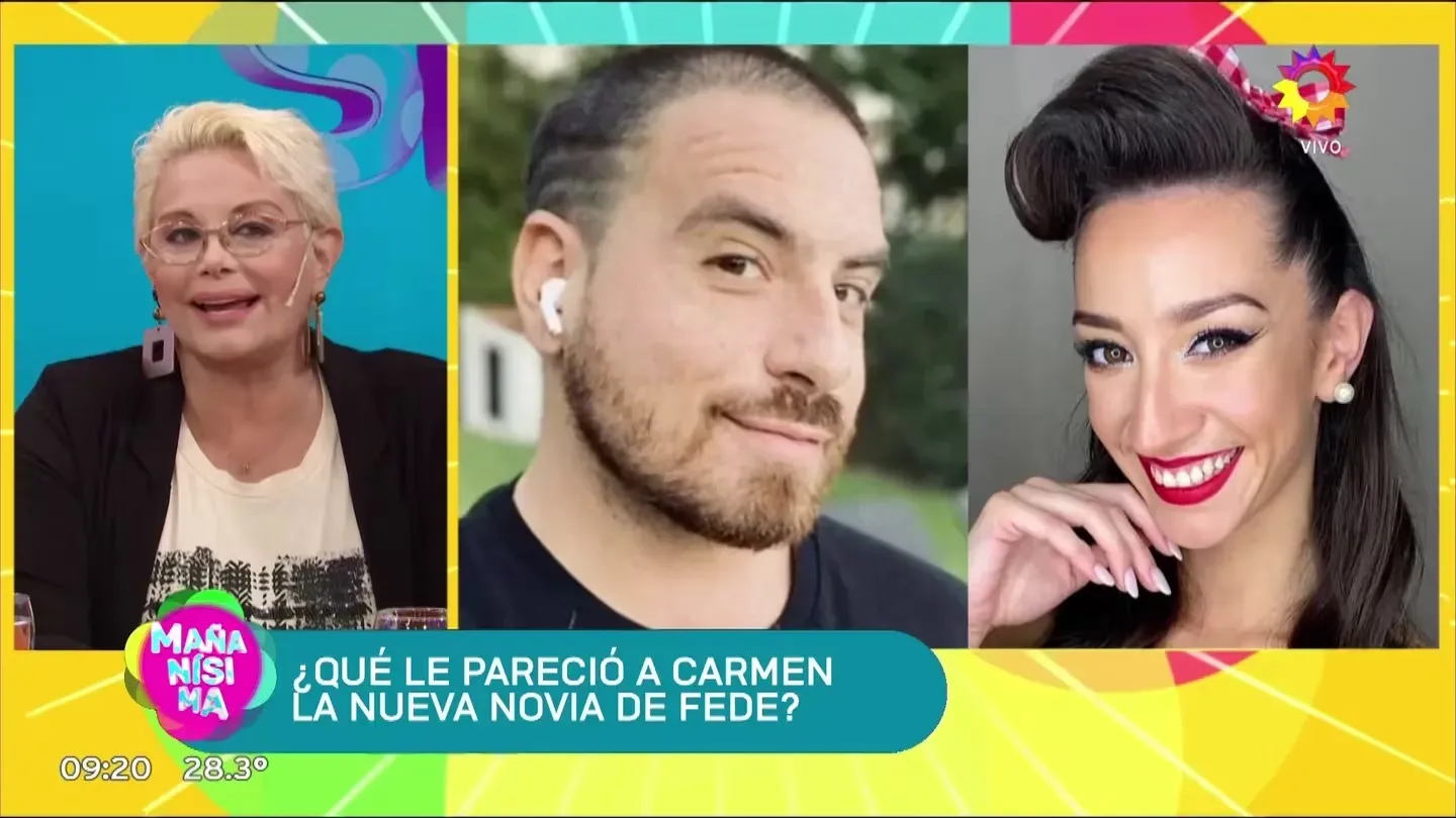 Carmen Barbieri cenó con la nueva novia de Fede Bal y soltó una tajante advertencia: Espero que...