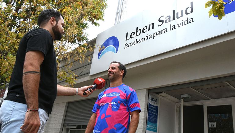 Tomás Cersosimo es el profesor que está al frente del programa en Cipolletti.