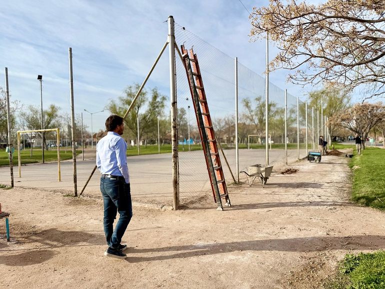 Las reformas incluyen el cambio de luminarias