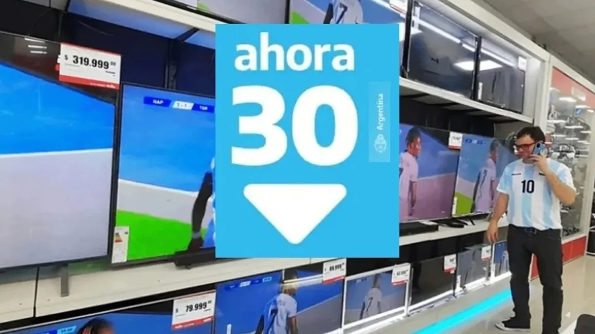 Ahora 30: confirman que lanzarán un plan de cuotas fijas para comprar  televisores y aires acondicionados