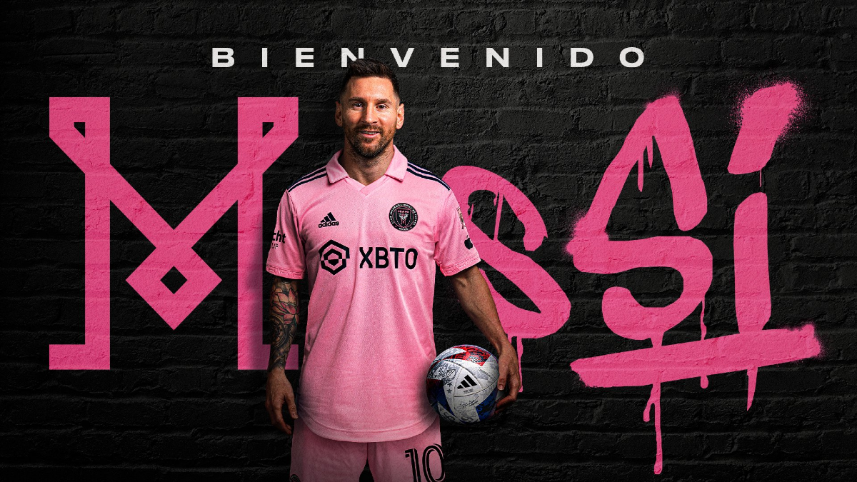 Messi firmó con el Inter y fue presentado con un particular video